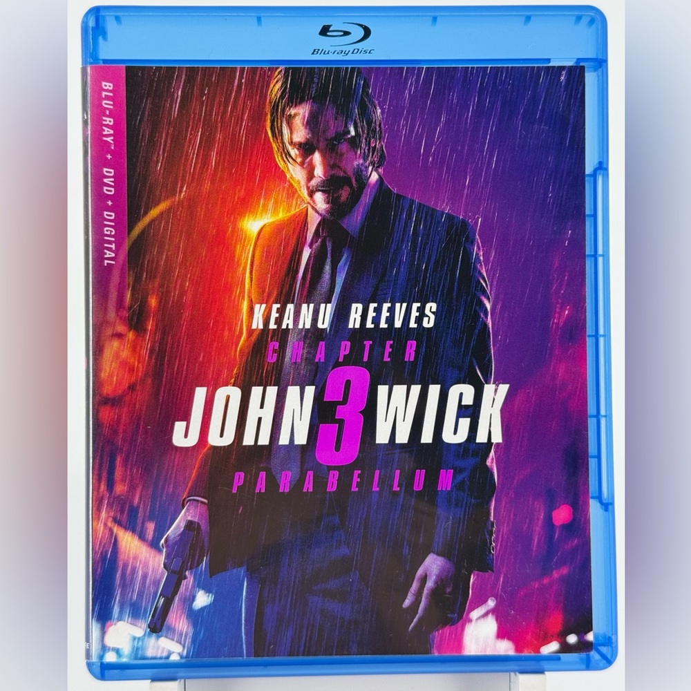 John Wick Chapter 3: Parabellum on Blu-ray and DVD.